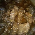 りゅうたろうラブ's cooksnap of when they made 猪肉の角煮.