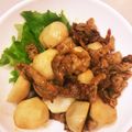 なーなちゃん's cooksnap of when they made 里芋と豚バラの香り炒め。.