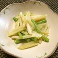 ジョングレ's cooksnap of when they made じゃがいもとインゲンのペペロンチーノ風♡.