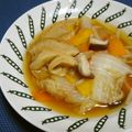 ちょこふみ's cooksnap of when they made おでんの残りで白菜煮.