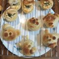 うち子ママ's cooksnap of when they made 子供と作る★パン（動物あんパン＆たまご）.