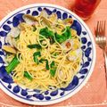 さと＊221's cooksnap of when they made 菜の花とあさりのパスタ.