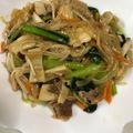 たくんのママ♪'s cooksnap of when they made 【農家のレシピ】小松菜としめじチャプチェ.