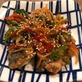 みんんみん's cooksnap of when they made 野菜たっぷり魚揚げ⤴中華風マリネ〜‼.