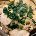 やえまりも's cooksnap of when they made 簡単節約☆鶏胸肉とれんこんのあんかけ炒め.