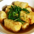yoppy1214's cooksnap of when they made めんつゆで簡単に♡揚げ出し豆腐.