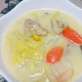 のり子のおかず♪'s cooksnap of when they made 鶏胸肉と野菜たっぷりミルクチーズシチュー.