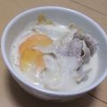 きらり流れ星's cooksnap of when they made 豚肉・大根・人参・エノキの豆乳鍋～１人分.
