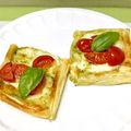 はらぺこしろうさぎ's cooksnap of when they made ❖パイシートで簡単♪マルゲリータ風❖.