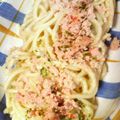 キョク's cooksnap of when they made 和風たらこパスタ.
