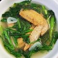 食いしん坊あー's cooksnap of when they made 手羽先と春菊のコラーゲンスープ.