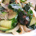 ｒａｍｕｔａ's cooksnap of when they made 新玉ねぎとワカメの梅和えサラダ☆.