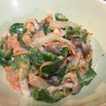 くん太's cooksnap of when they made ピーマン＆人参＆玉ネギのごま味噌炒め.