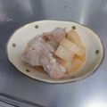 YuFuVater's cooksnap of when they made 圧力鍋で簡単　豚の角煮大根入り.