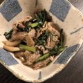 猫リン's cooksnap of when they made 春菊と牛肉の炒め.