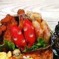 ♡мiчаⅵ♡⋆'s cooksnap of when they made 【キャラ弁】ドット柄ウィンナー＊水玉.