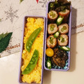 〜みみ〜's cooksnap of when they made お弁当のスナップエンドウはマヨを中に♪.