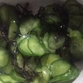 クック9HDOBA☆'s cooksnap of when they made 超簡単☆きゅうりと塩昆布ごま油風味.