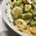 kanon0208's cooksnap of when they made アスパラガスとちくわのチーズ炒め.