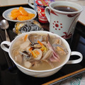 イチゴ、イチゴ。's cooksnap of when they made 白菜とむき身のスープ　★宇都宮給食.