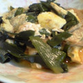 maruru-nn's cooksnap of when they made 揚げ入りニラの卵とじ.