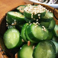 低カロ探検隊's cooksnap of when they made きゅっと後ひく★さっぱりきゅうりの梅和え.