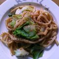 ☆ピノキオ☆'s cooksnap of when they made 鮭フレークとキャベツで♡簡単パスタ.