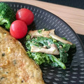 あず7225's cooksnap of when they made 菜の花ときのこのマヨマスタード炒め.