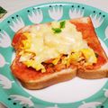 めみたん☆'s cooksnap of when they made オムライストースト♡.