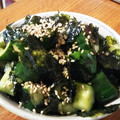 低カロ探検隊's cooksnap of when they made 絶品！韓国海苔ときゅうりのおつまみ漬物.