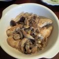 maruru-nn's cooksnap of when they made ささ身のきのこクリームかけ♪.