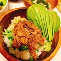 ちゃんこ（＊¨＊）'s cooksnap of when they made 夏休みスタミナ豚丼ランチ.