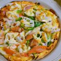 taruママ's cooksnap of when they made HBピザ生地.