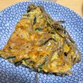 くまじ◎'s cooksnap of when they made そばねぎ焼き…残ったそばアレンジ….