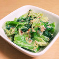すずなまり's cooksnap of when they made 青梗菜のマヨ胡麻和え.