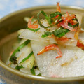 ピンクのたまご's cooksnap of when they made 大根と桜海老のサラダ.