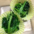 くろまるさん。's cooksnap of when they made 常備菜16☆ほうれん草のナムル♪お弁当も.
