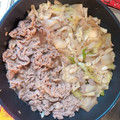 k3family's cooksnap of when they made 牛肉と白菜のすき焼き風炒め煮.