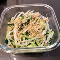 松竹桜's cooksnap of when they made ＊もやしときゅうりのツナ和え＊.