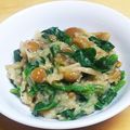 chirochan☆'s cooksnap of when they made ほうれん草となめこのみぞれこぶおろし和え.