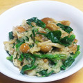 chirochan☆'s cooksnap of when they made ほうれん草となめこのみぞれこぶおろし和え.