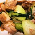 ほしやどり's cooksnap of when they made 鶏肉とチンゲンサイのオイスターソース炒め.