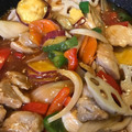 にゃんこりんご's cooksnap of when they made ごはんがススム！鶏と根菜の甘酢炒め.