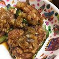 ♡♡ともみ♡♡'s cooksnap of when they made ジューシーピーマンの肉詰め♡玉ねぎソース.