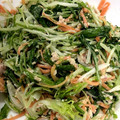 ☆れいにゃん☆'s cooksnap of when they made 水菜とツナのごまマヨネーズレシピ.