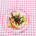 カレンガール's cooksnap of when they made 簡単！ちくわとツナで照り焼きレタスサラダ.