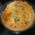 かえあおいっくんまま's cooksnap of when they made 簡単お洒落レシピ★二種のきのこキッシュ.