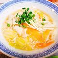 くまりょん's cooksnap of when they made 水餃子の柚子胡椒 煮麺.