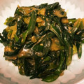 mahalo☆★'s cooksnap of when they made ねぎの青い部分！簡単ねぎ味噌炒め　.