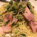 クック0RJ66V☆'s cooksnap of when they made ふきのとうのペペロンチーノ.
